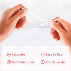 Hiqlity box of 10 individually wrapped kits for discreet use