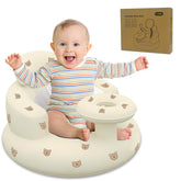 HitTopss inflatable baby seat with built-in pump for quick setup