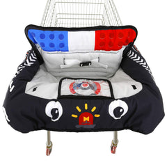 HIVVI police car cart cover with soft cotton filling for baby comfort