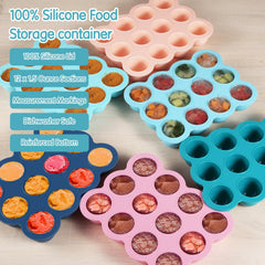 HIWOOD twelve 1-5oz portions tray with clear markings for easy portion control.