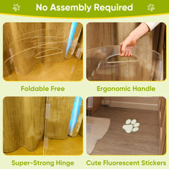 HIXICOPA acrylic panel close-up highlights smooth edges for gentle interactions