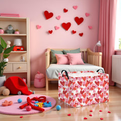 HIYAGON valentines basket collapsible frame saves space when not in use