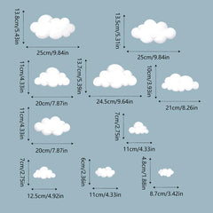 HJKlove watercolor cloud wall decal 02 adds playful patterns to kids room