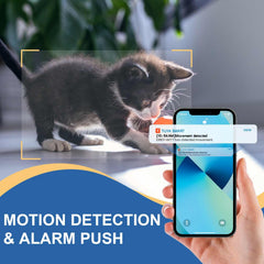 HKFUG motion-detection alert highlights activity instantly on your phone.