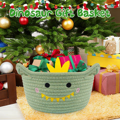 Hkojewp green-nursery-storage-basket blends color with practical storage.
