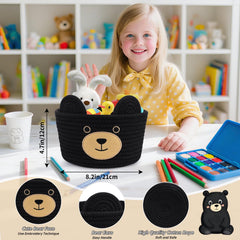 Hkojewp soft woven cotton rope texture feels gentle on babies.
