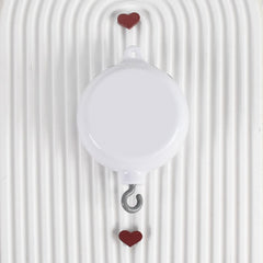 HLEEDUO stepless volume control lets you tailor lullabies to baby.
