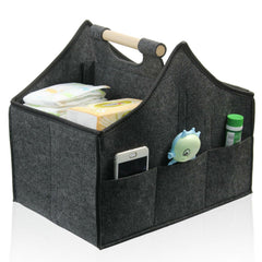 HMOSSVK diaper caddy top view for organized nursery storage