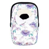 HNHUAMING baby car seat cover in winter fabric keeps baby warm during rides.