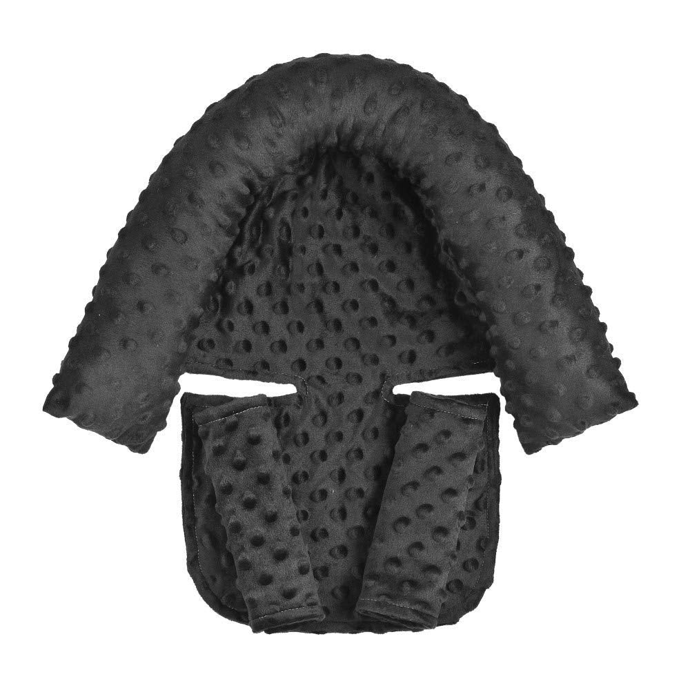 HNHUAMING baby head support pillow for car seats with soft, hypoallergenic filling.