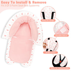 HNHUAMING dual head support adapts as baby grows