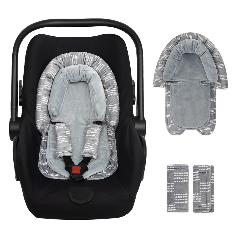 HNHUAMING infant car seat insert head support keeps newborn heads steady during car rides