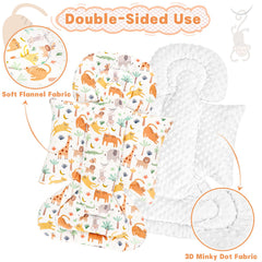 HNHUAMING removable strap covers protect baby shoulders during car rides