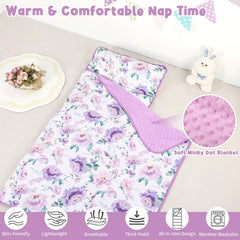 HNHUAMING soft minky blanket adds cozy warmth during daycare naps