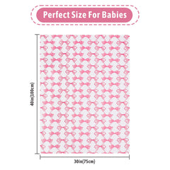 HNHUAMING crib swaddle double-layer fabric highlighting warmth and durability.
