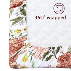 HNHUAMING floral daisy design adds nursery charm while staying cozy.