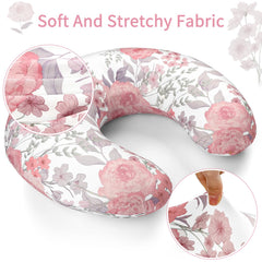HNHUAMING nursing pillow cover with hidden zipper for smooth use.