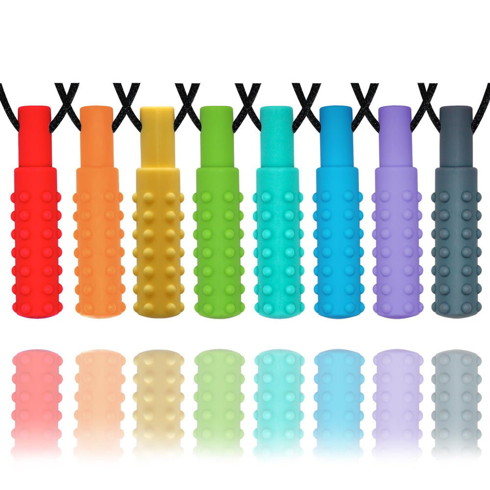 Hoaisun sensory chew necklaces packaging view for quick selection