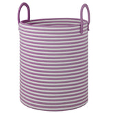 HOBASKET large cotton rope laundry basket with handles for blankets and laundry