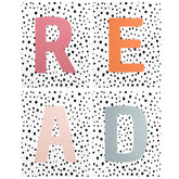 Hobrad Read Sign boho classroom decor inspires reading in a bright, kid-friendly space.