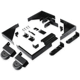 Hoeine Sliding Gate Kit track enables smooth, quiet operation for wooden fence gates.