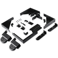 Hoeine Sliding Gate Kit track enables smooth, quiet operation for wooden fence gates.