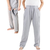 HOEOLYDI catheter pants with side pockets keep the bag secure and discreet during daily activities.