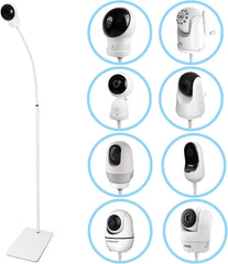 HOLACA floor stand base assembly enables secure camera mounting for nursery setups.