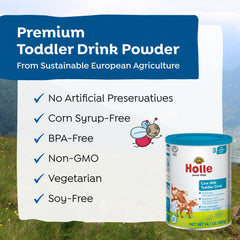 Holle Organic Toddler Milk Drink clean-label formula with no artificial ingredients