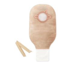 Hollister 18142 two-piece ostomy pouch with bottom-opening for easy emptying.