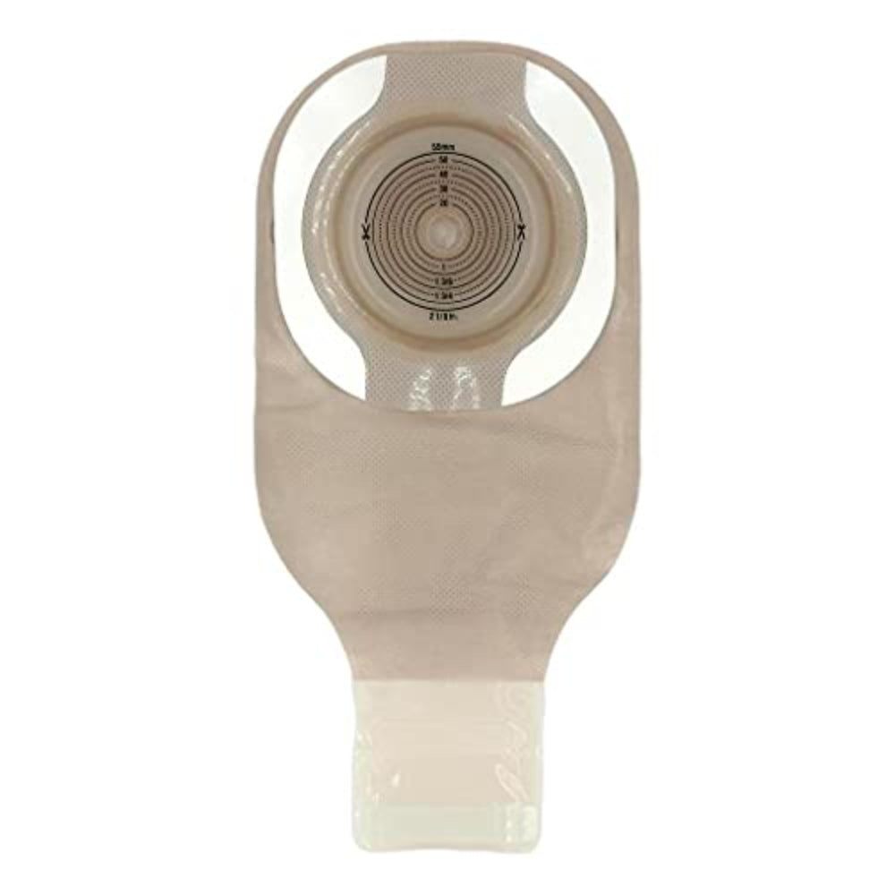 Hollister CeraPlus Soft Convex 12in pouch with closed bottom for secure waste capture.