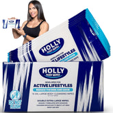Holly Body Wipes box of 16 units for convenient full-body refresh on the move.
