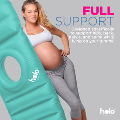 HOLO pillow on water use demonstrates dual inflatables for safety