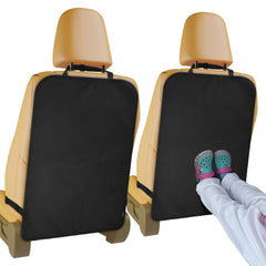 Homakover kick mats back seat protector 2-pack shielding seats from scuffs and spills
