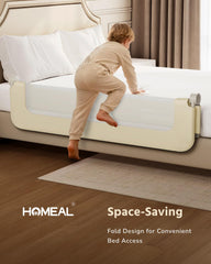 HOMEAL breathable mesh cover keeps air flowing for comfortable sleep.