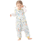 HOMEAL Sleep Sack for 2T-3T with legs keeps toddlers warm and mobile.