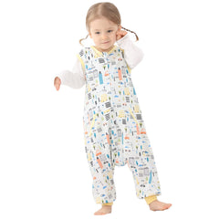 HOMEAL Sleep Sack for 2T-3T with legs keeps toddlers warm and mobile.