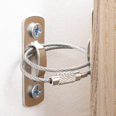 HomeBrella 12-pack furniture anchors pack-shot stabilizing furniture to prevent tip-overs.