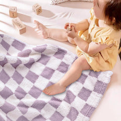 HOMRITAR compact 30x40 inch blanket ideal for stroller and crib on the go.