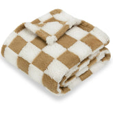 HOMRITAR super soft baby blanket close-up fabric texture for gentle warmth