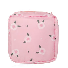 Honbay sanitary napkin bag shows a large-capacity design for five regular pads.