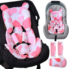 Honeau 4in1 newborn carseat insert front view for gentle support