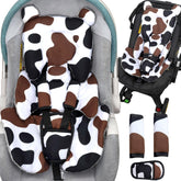 Honeau infant car seat insert with two-sided fabric for year-round comfort.