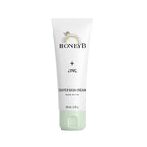 HoneyB Diaper Rash Cream bottle pour showing easy, mess-free application