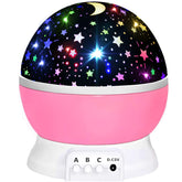 Hongid star projector for kids' room projects star patterns across 250 sq ft.