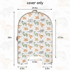 Hooyax organic cotton texture close-up for baby's skin