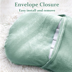 Hooyax muslin lounger cover packaging presented as a gift-ready accessory