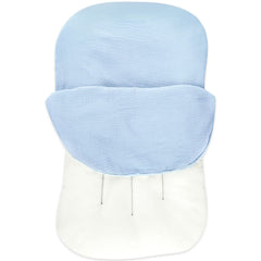 Hooyax muslin cover envelope closure enables quick secure slip-on for standard loungers