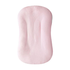 Hooyax muslin baby lounger cover pink for ultra-soft skin-friendly comfort
