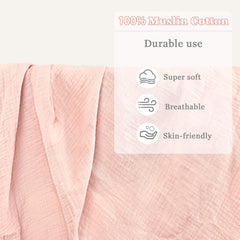 Soft, skin-friendly Hooyax bassinet sheet in pink checkered pattern